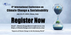4th International Conference on Climate Change & Sustainability - 2