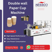 Top-Quality Double Wall Paper Cup Production Machine