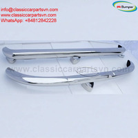 Datsun Roadster Fairlady bumpers (1962-1970) no over riders - 3