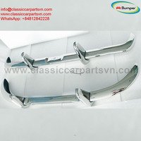Datsun Roadster Fairlady bumpers with over riders (1962-1970) - 2